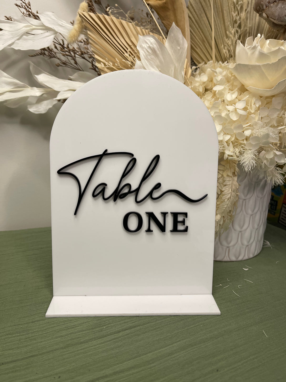 Table Numbers – Arch Design
