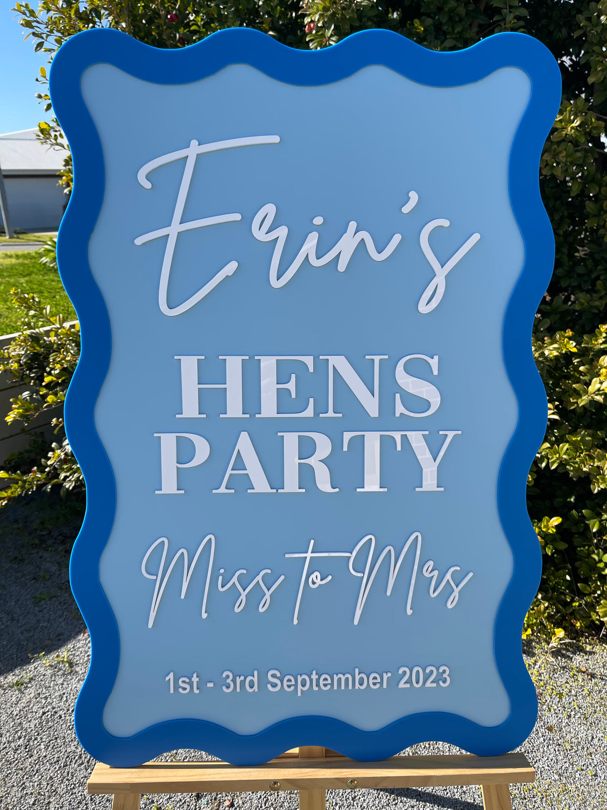 Hens Party Sign – Erin Hen’s Party Design
