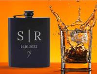 Wedding Whisky Flask