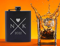 Wedding Whisky Flask