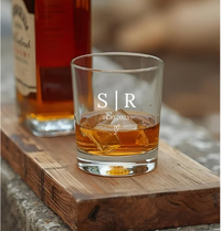 Wedding Engraved Whisky Tumbler