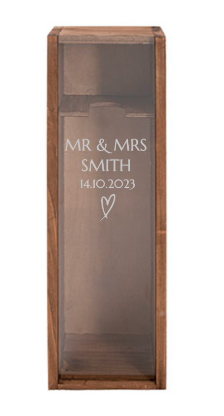 Wedding Wine Gift Box