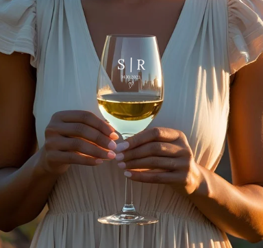 Wedding Engraved Wine Glass