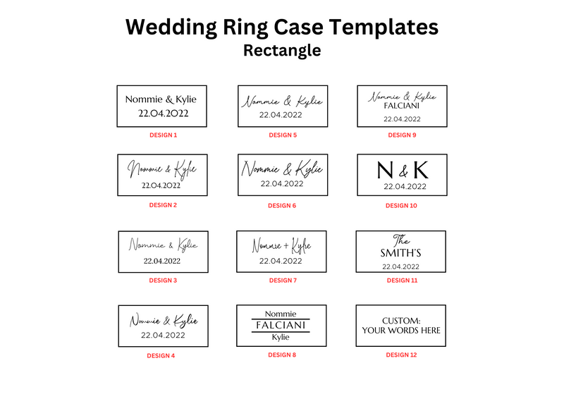 Ring Box – Heart Insert Design