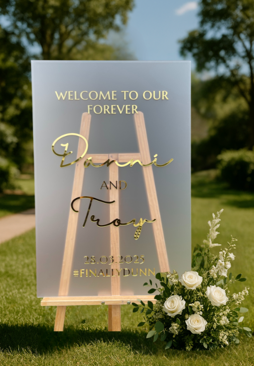 Welcome Sign – Welcome To Our Forever Design